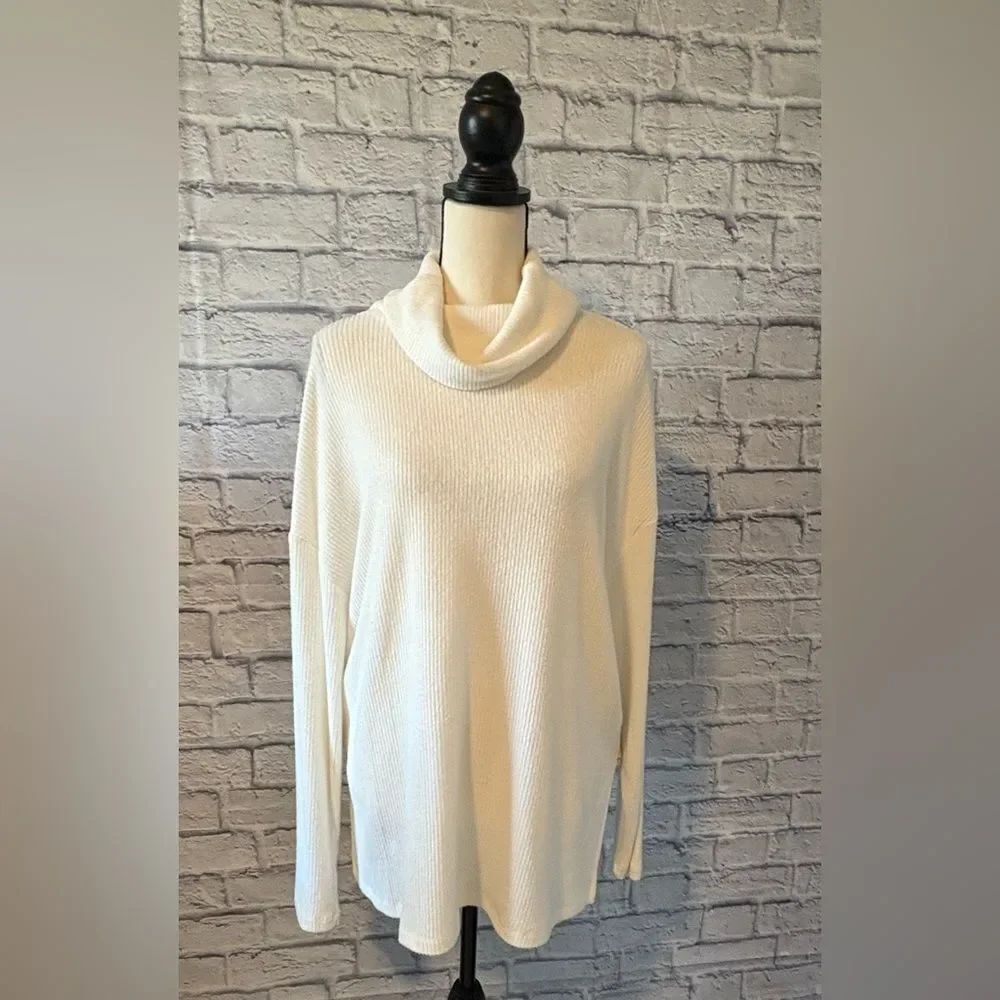 Sanctuary Cream Cowl Neck Sweater